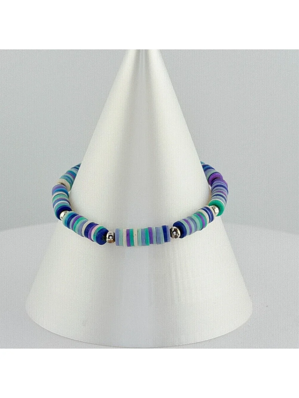 Bomb Party Single Stack Bracelet - on Silver Plating #192